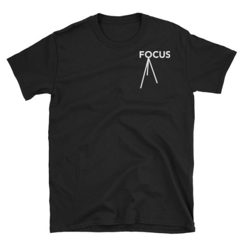 Focus T-Shirt - Short-Sleeve - Unisex - Black