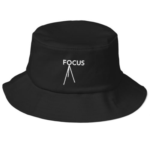 Focus Bucket Hat - Black