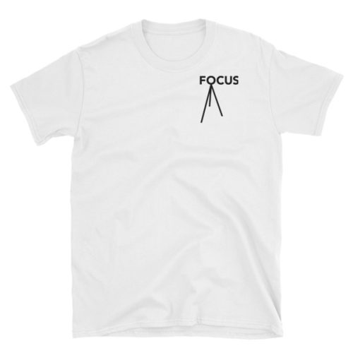 Focus T-Shirt – Short-Sleeve – Unisex - White