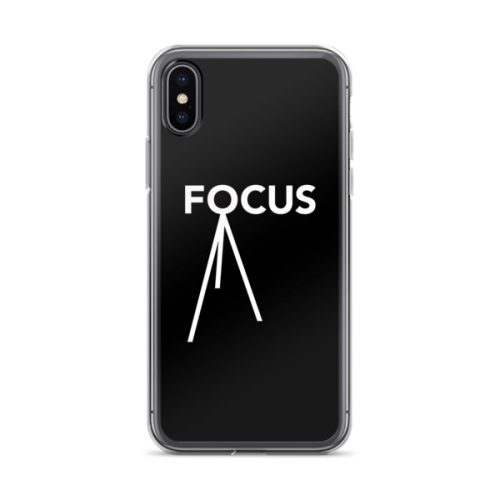 Focus iPhone Case - Black