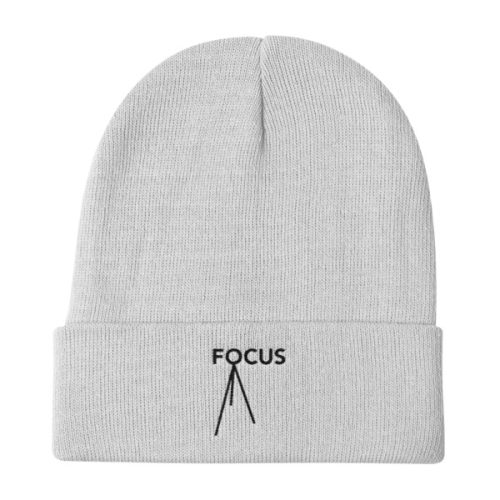 Focus Beanie – White